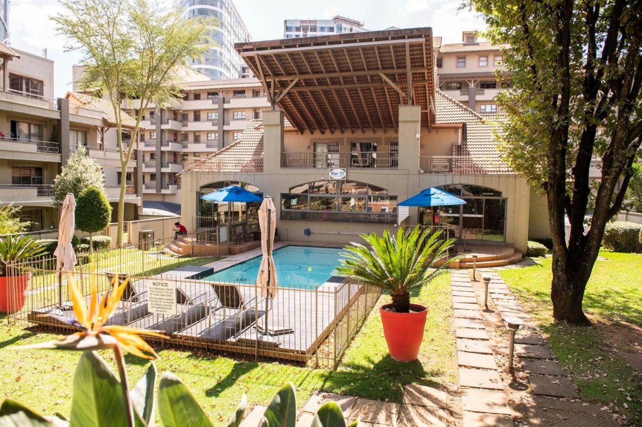 Grayston Exec Apartments Johannesburg Exteriör bild